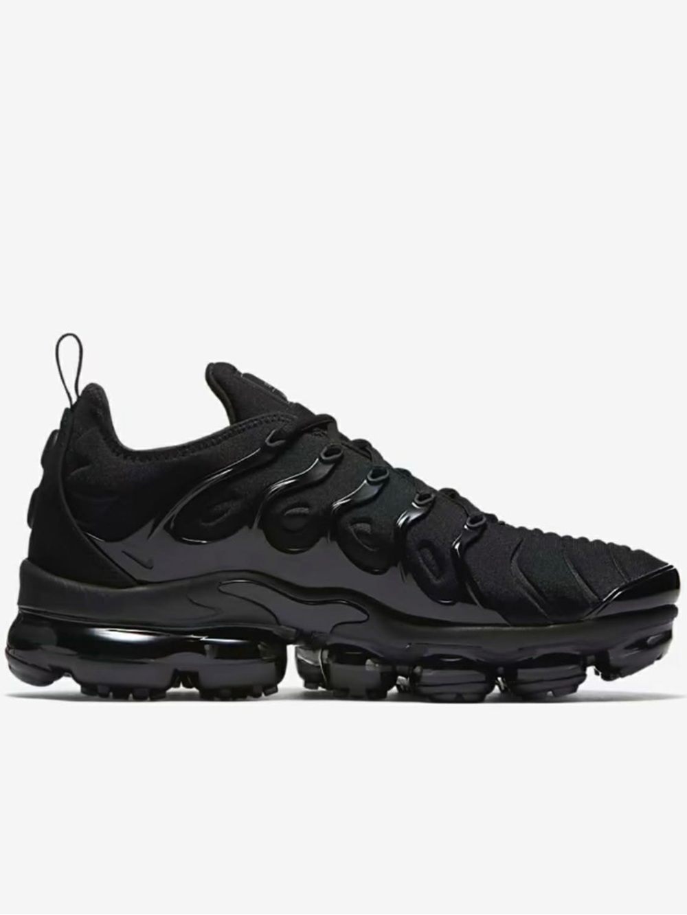 Nike Black VaporMax Plus Men’s Sneaker - Picture 2 of 8